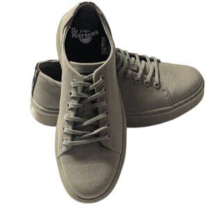 Dr. Martens Dante Muted Olive Green Canvas Shoes Men Size 9 / Women Size 10 NWOB